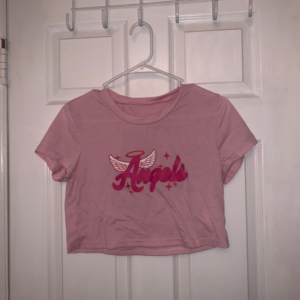 short sleeve crop top